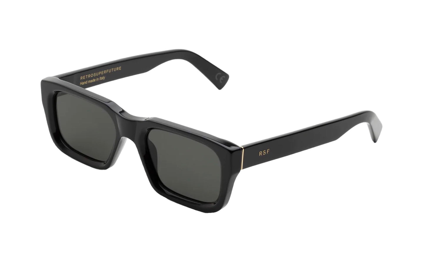 Occhiale da Sole RETROSUPERFUTURE Augusto Black PROMO NATALE